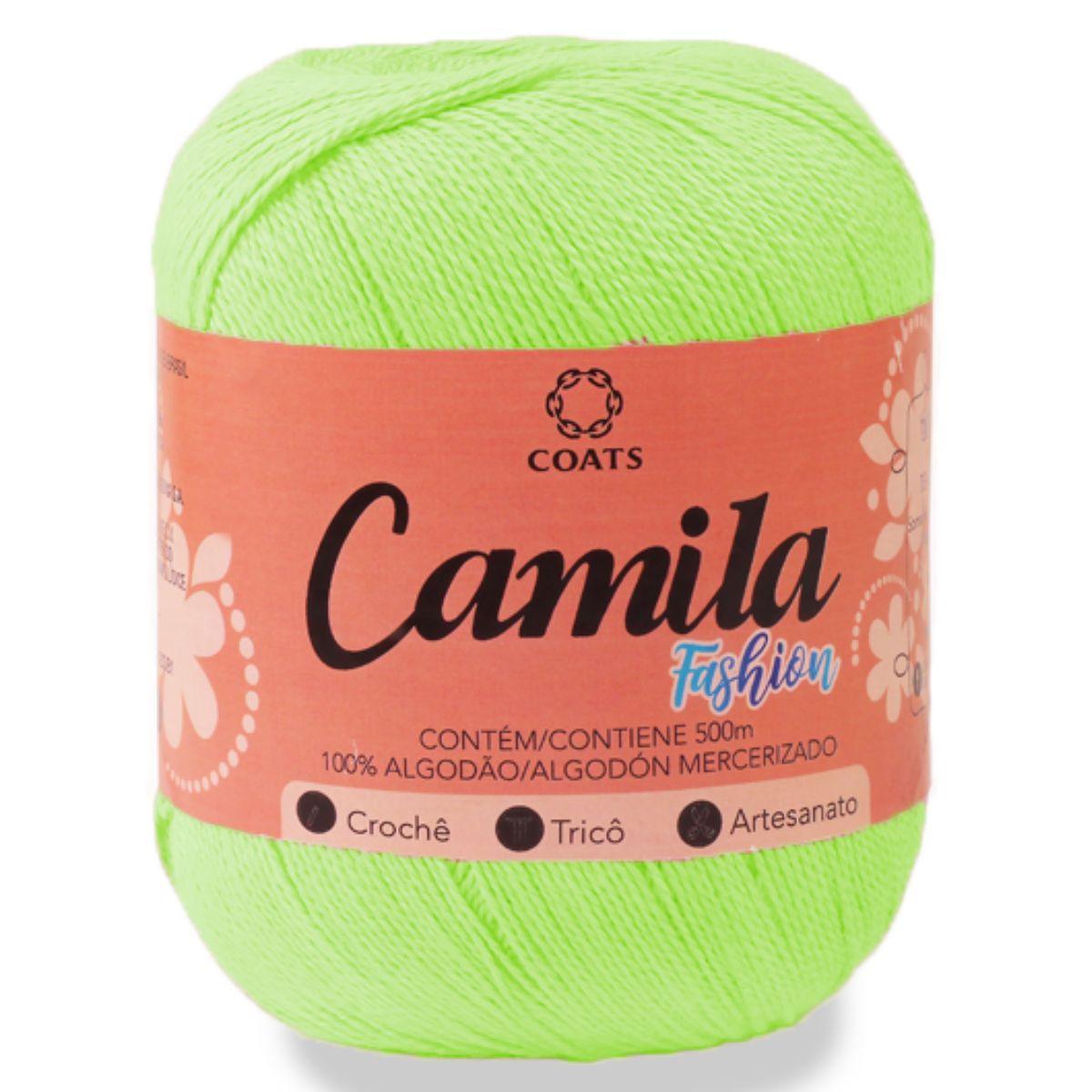 Linha Camila Fashion 500m com 150g em Algodão - Palácio da Arte