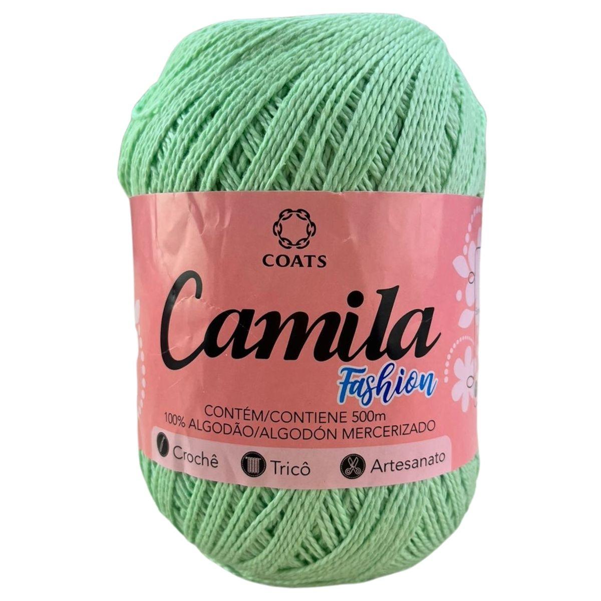 Linha Camila Fashion 500m com 150g em Algodão - Palácio da Arte