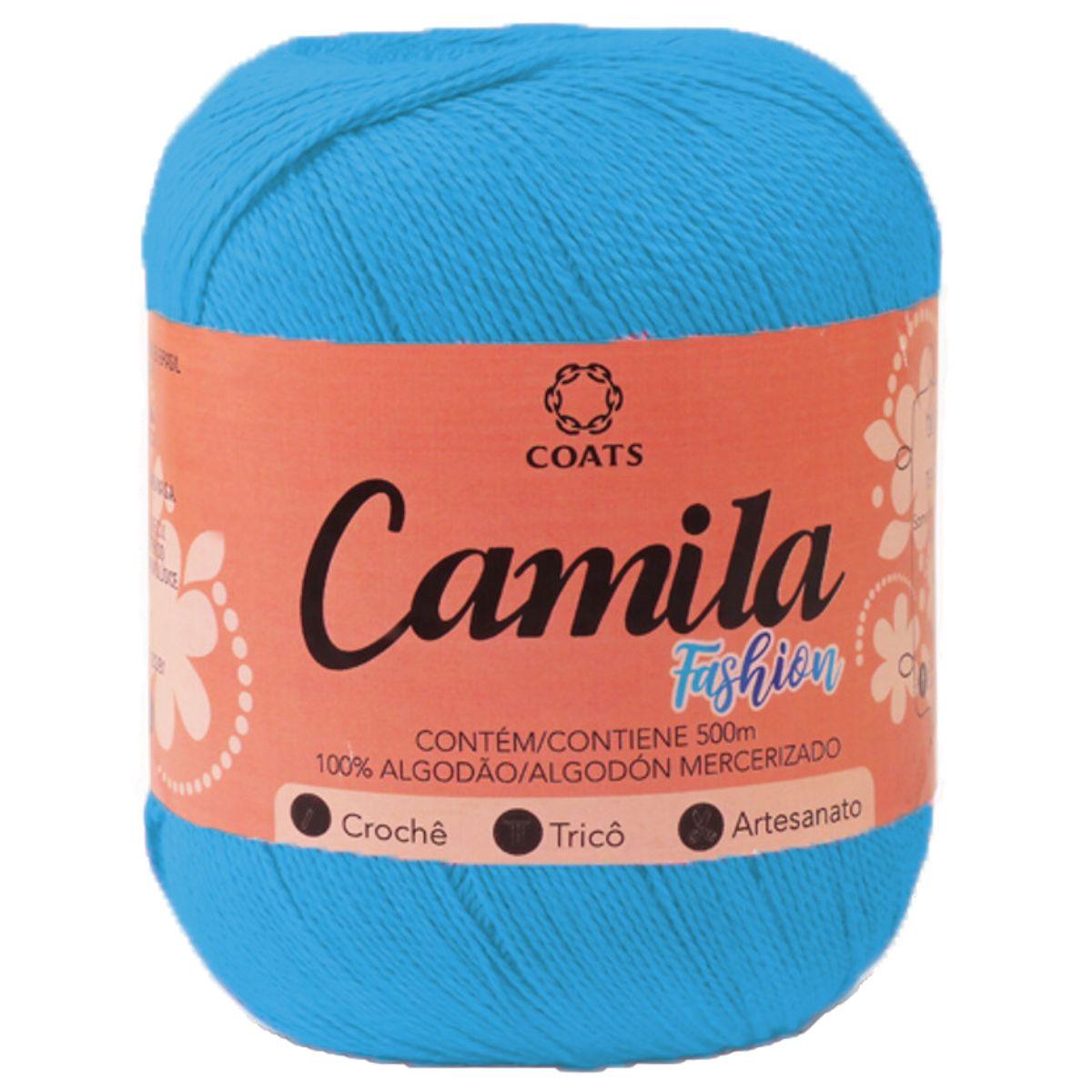 Linha Camila Fashion 500m com 150g em Algodão - Palácio da Arte