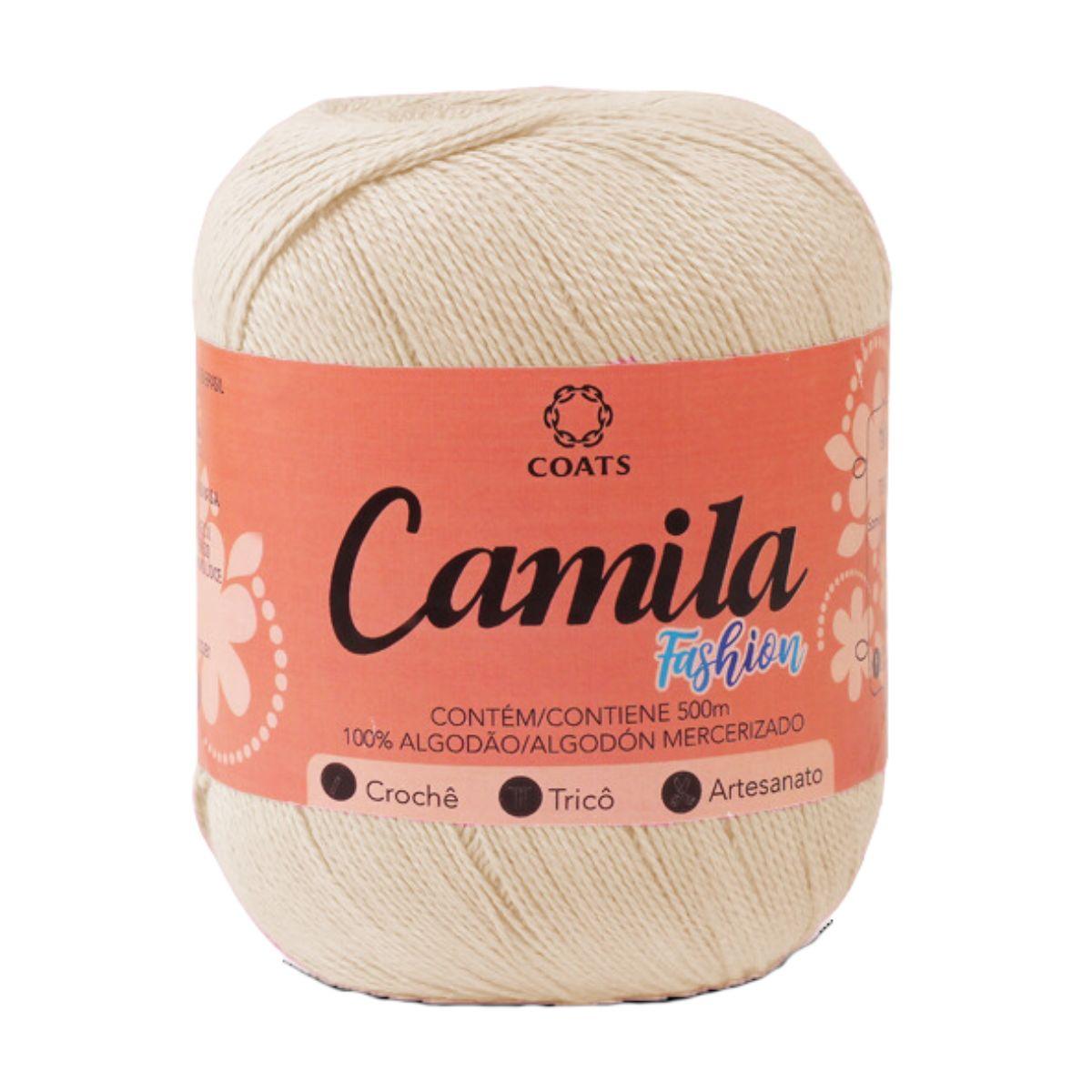 Linha Camila Fashion 500m com 150g em Algodão - Palácio da Arte