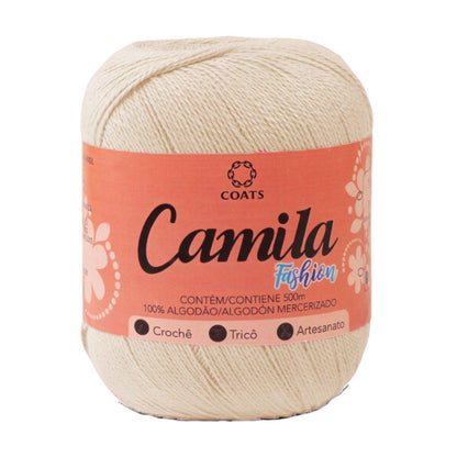 Linha Camila Fashion 500m com 150g em Algodão - Palácio da Arte