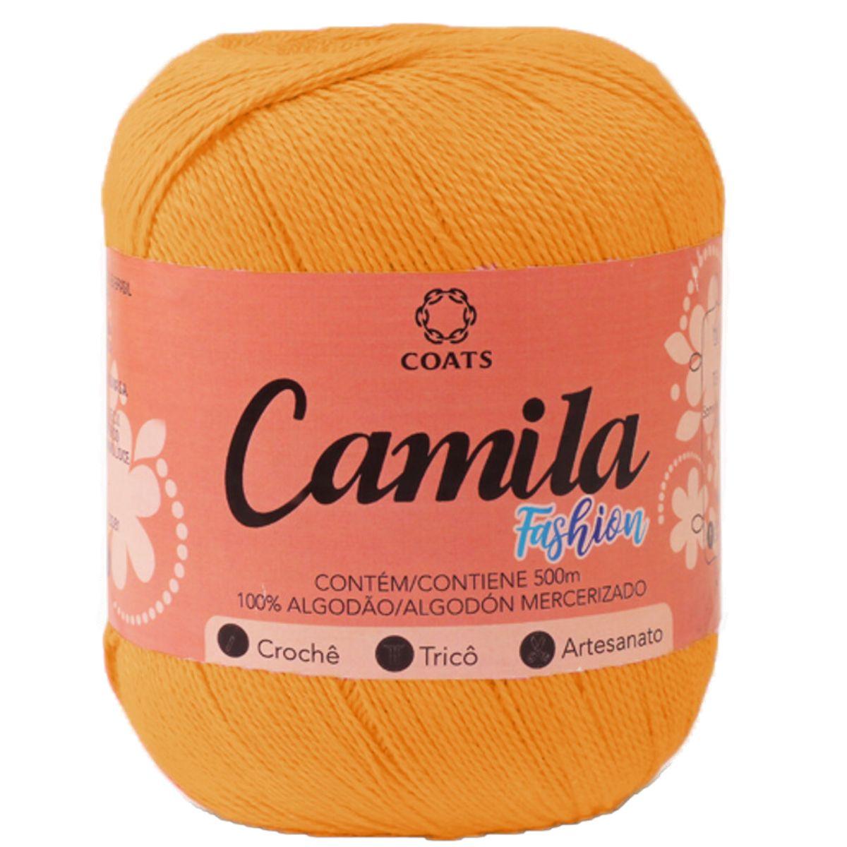 Linha Camila Fashion 500m com 150g em Algodão - Palácio da Arte