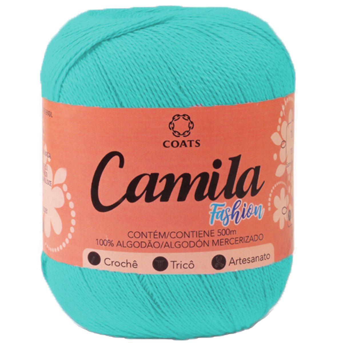 Linha Camila Fashion 500m com 150g em Algodão - Palácio da Arte
