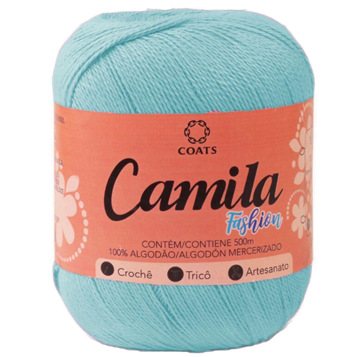 Linha Camila Fashion 500m com 150g em Algodão - Palácio da Arte