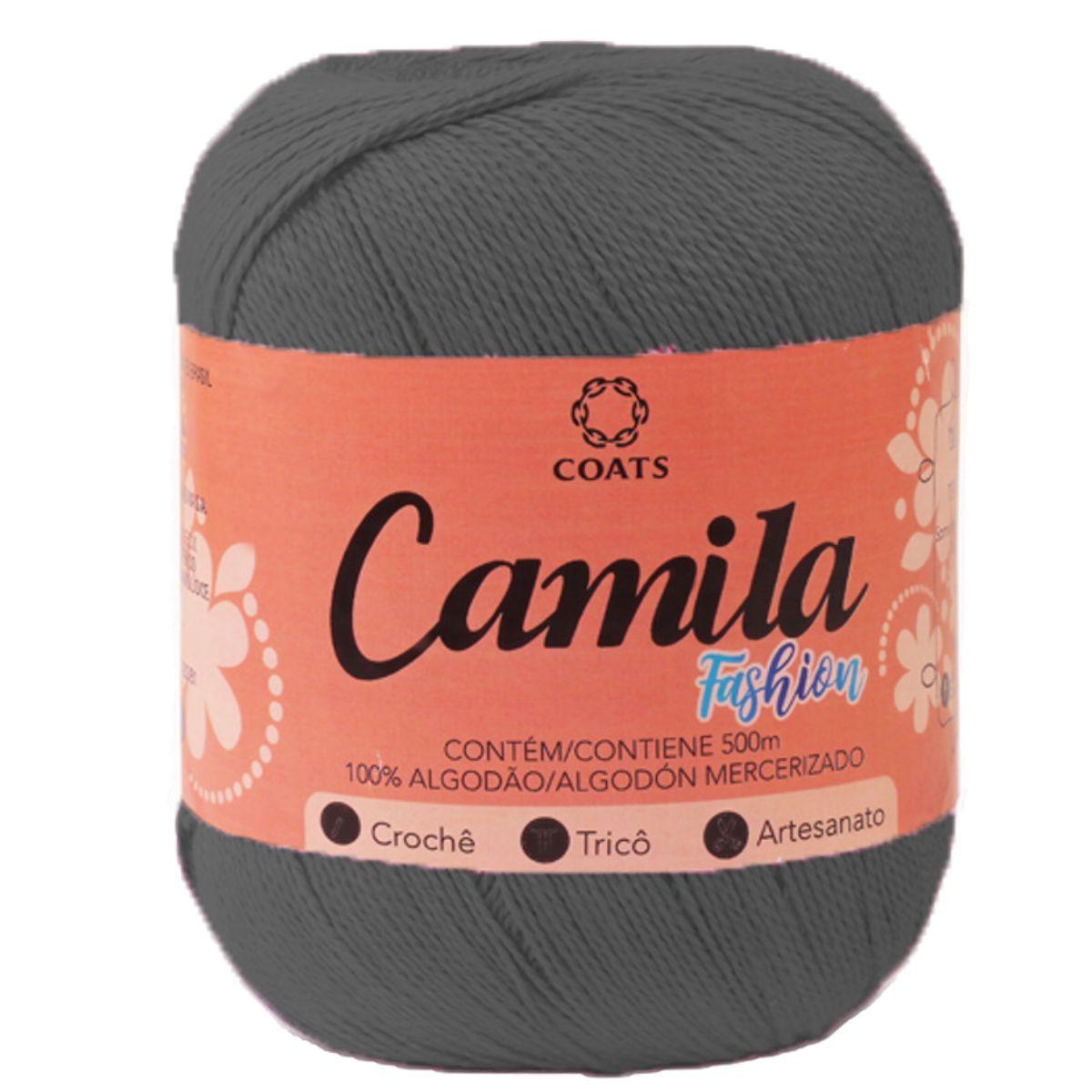 Linha Camila Fashion 500m com 150g em Algodão - Palácio da Arte