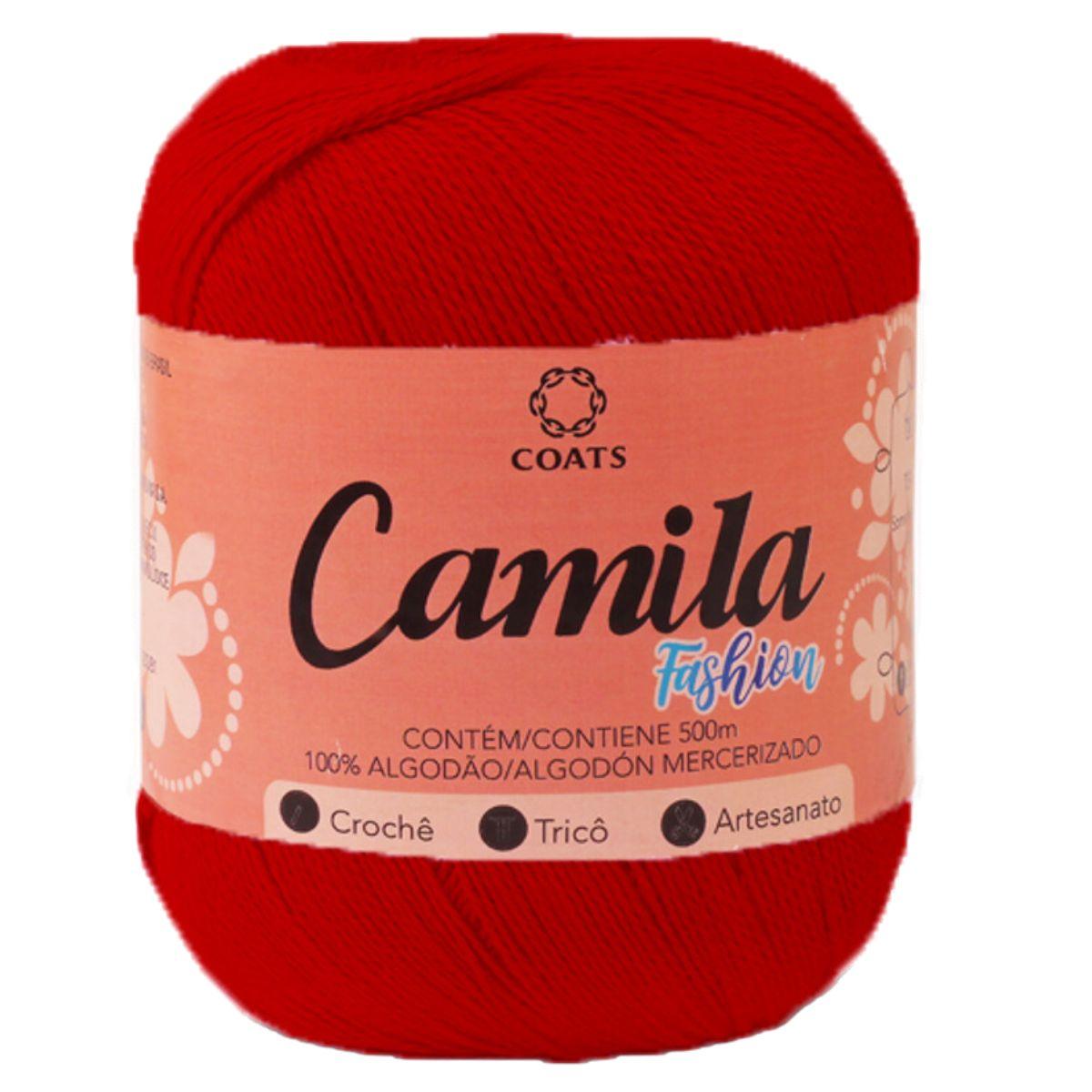 Linha Camila Fashion 500m com 150g em Algodão - Palácio da Arte