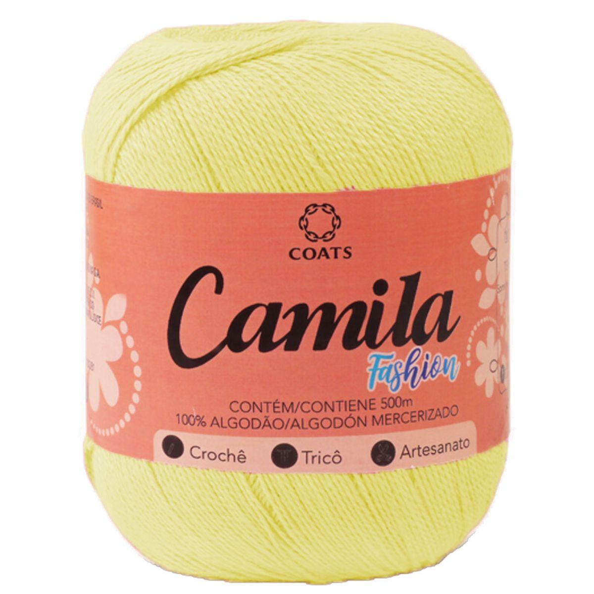 Linha Camila Fashion 500m com 150g em Algodão - Palácio da Arte