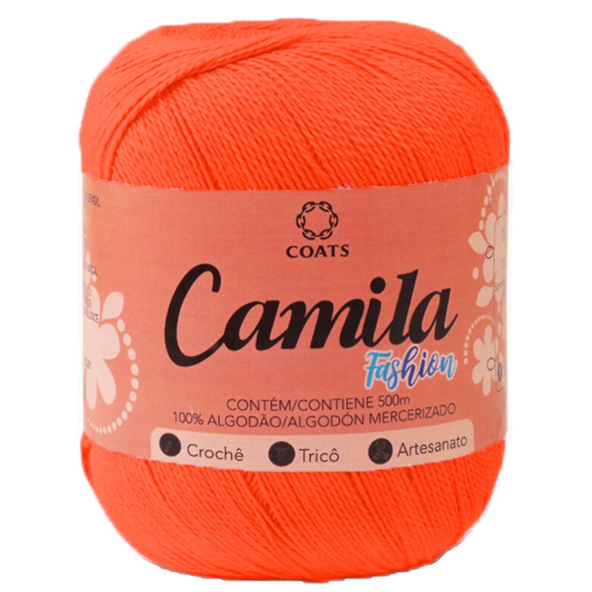 Linha Camila Fashion 500m com 150g em Algodão - Palácio da Arte