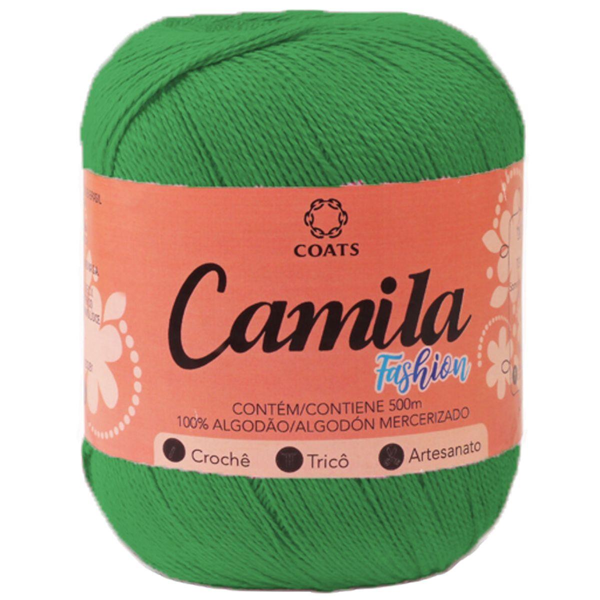 Linha Camila Fashion 500m com 150g em Algodão - Palácio da Arte