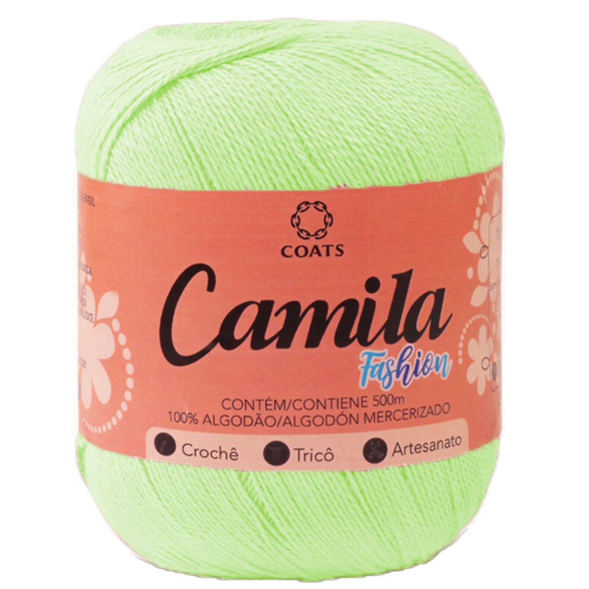 Linha Camila Fashion 500m com 150g em Algodão - Palácio da Arte