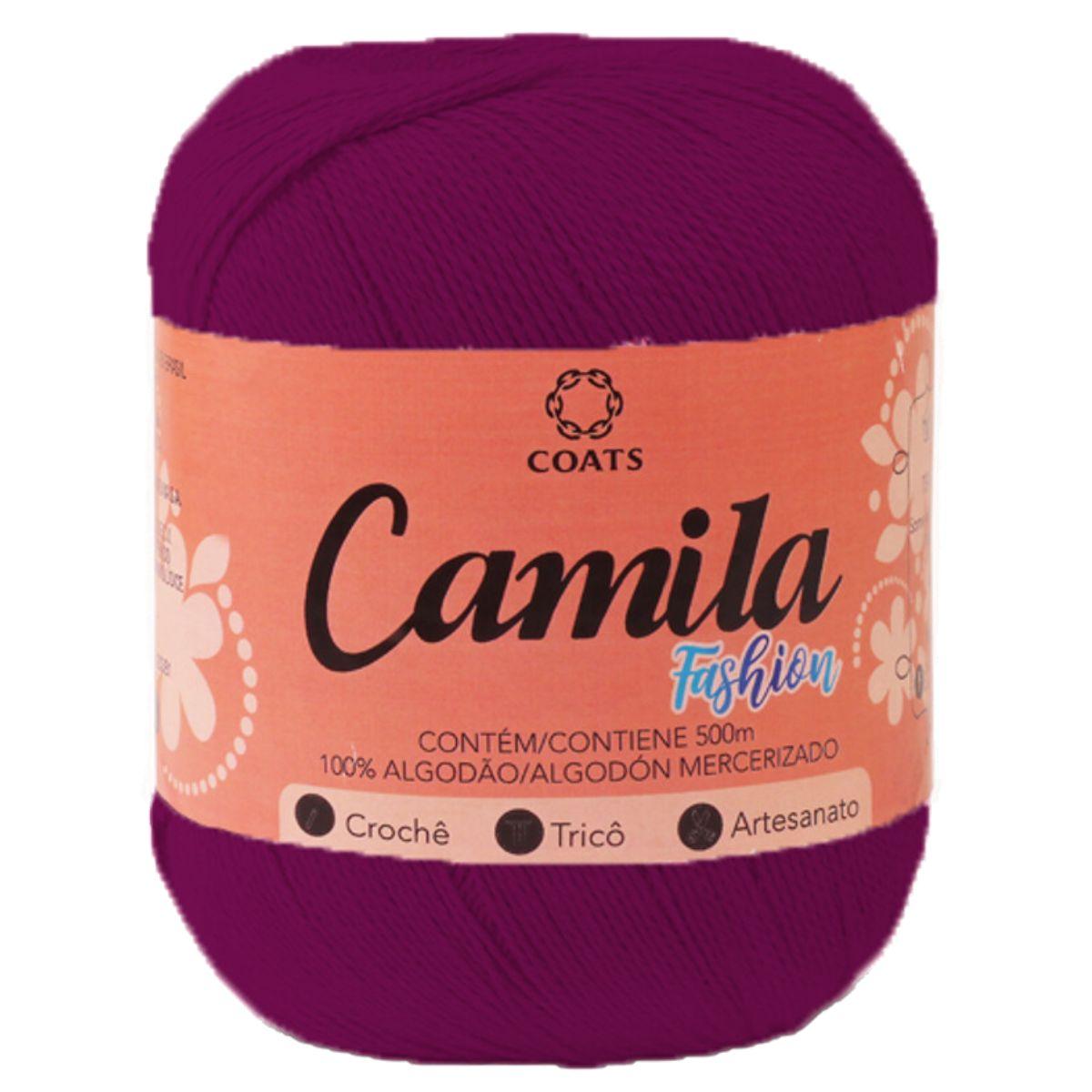 Linha Camila Fashion 500m com 150g em Algodão - Palácio da Arte