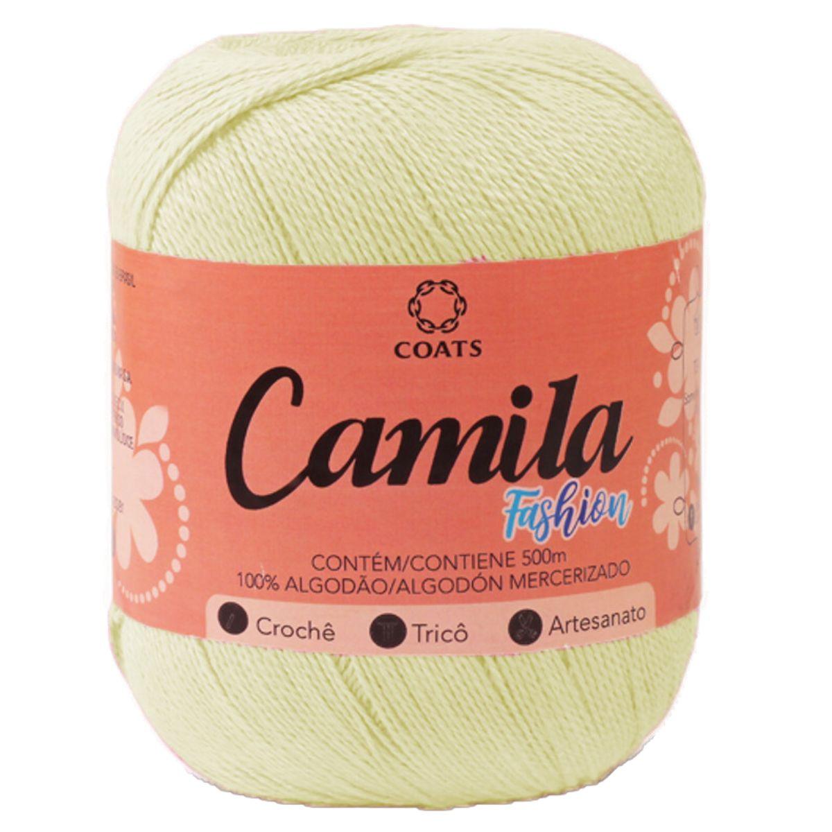 Linha Camila Fashion 500m com 150g em Algodão - Palácio da Arte