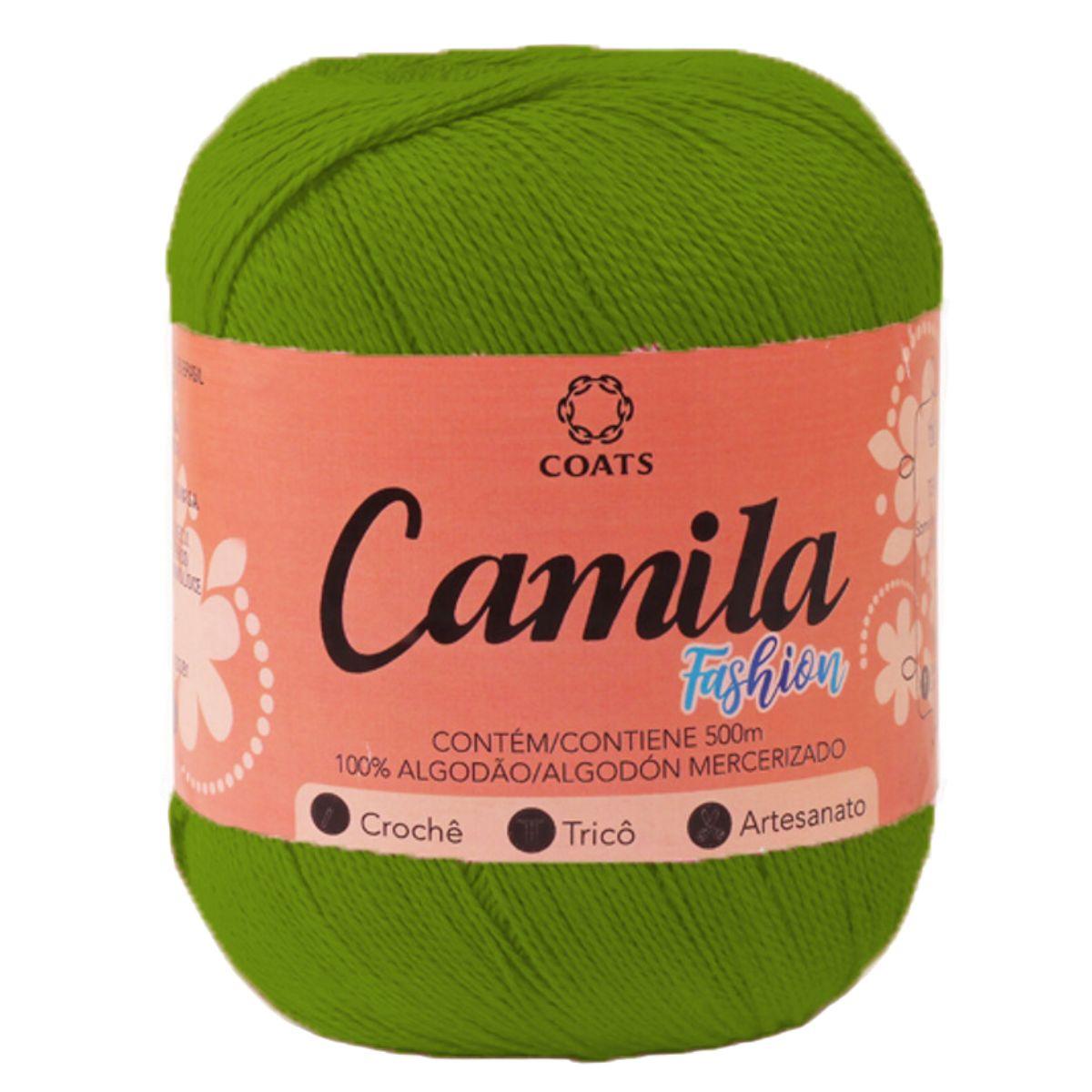 Linha Camila Fashion 500m com 150g em Algodão - Palácio da Arte