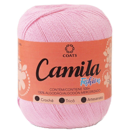 Linha Camila Fashion 500m com 150g em Algodão - Palácio da Arte