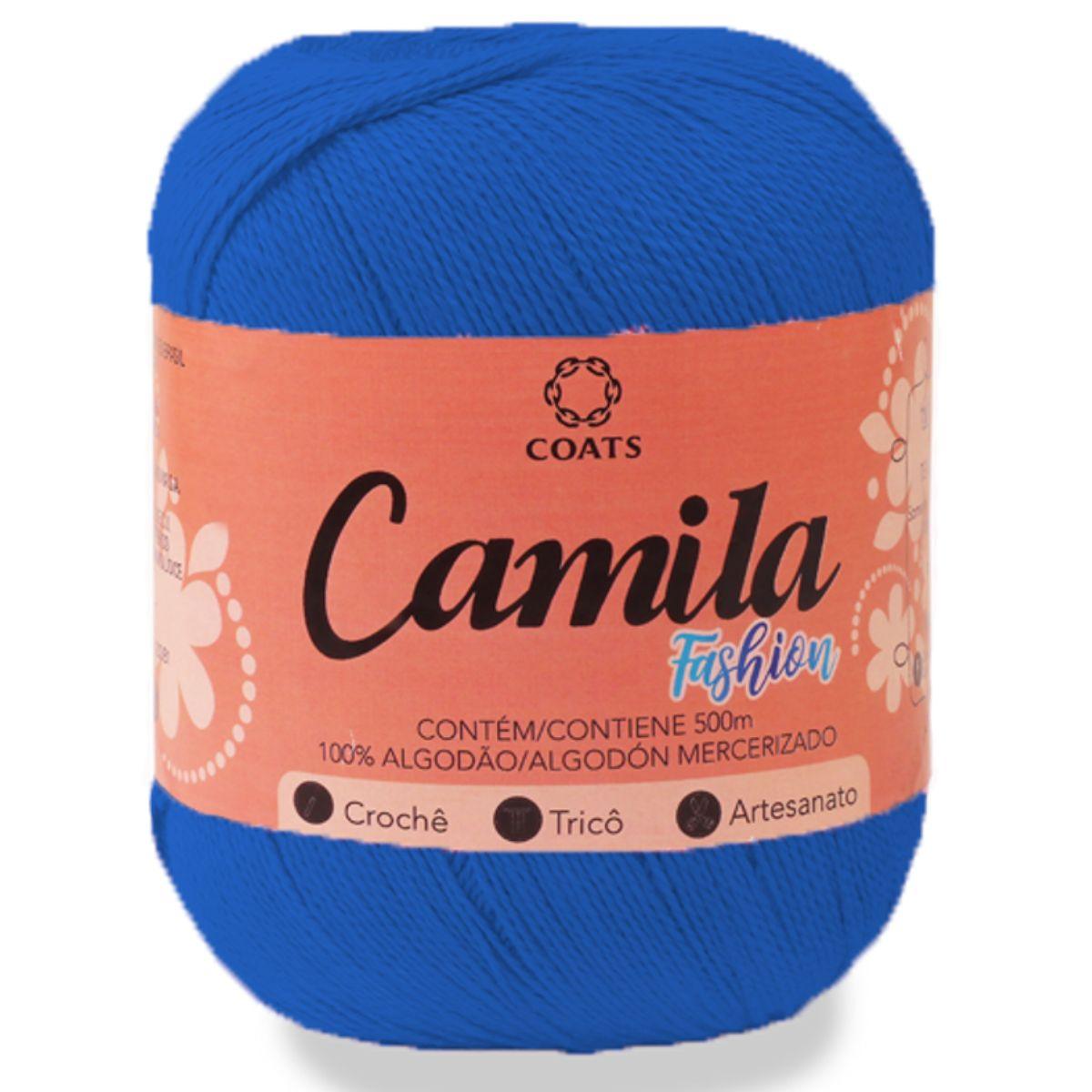 Linha Camila Fashion 500m com 150g em Algodão - Palácio da Arte
