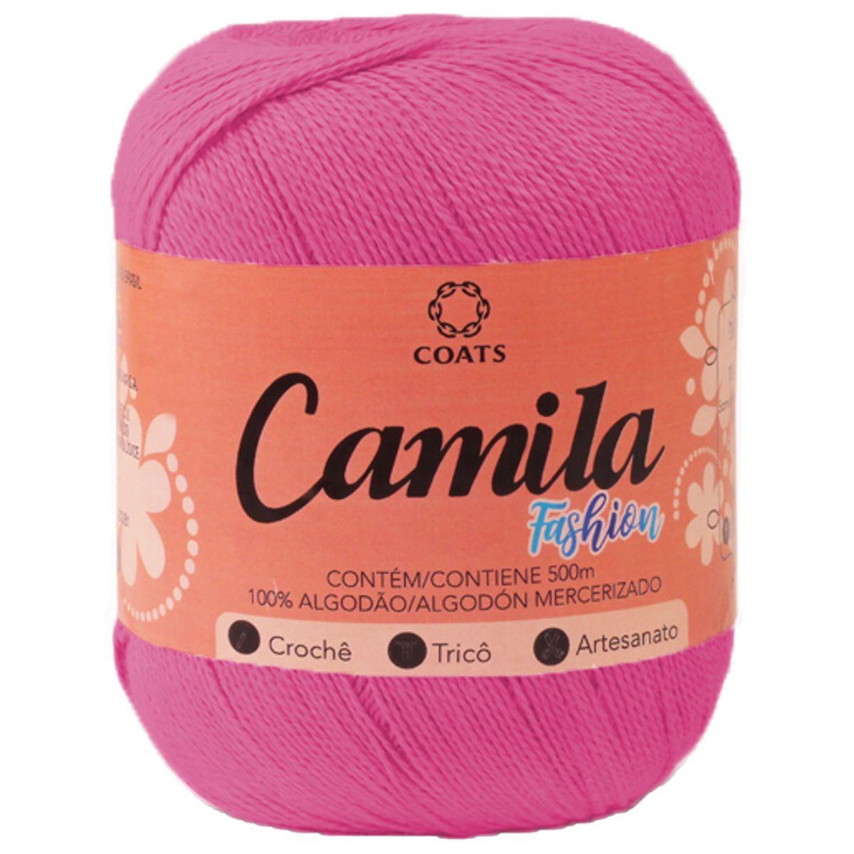 Linha Camila Fashion 500m com 150g em Algodão - Palácio da Arte