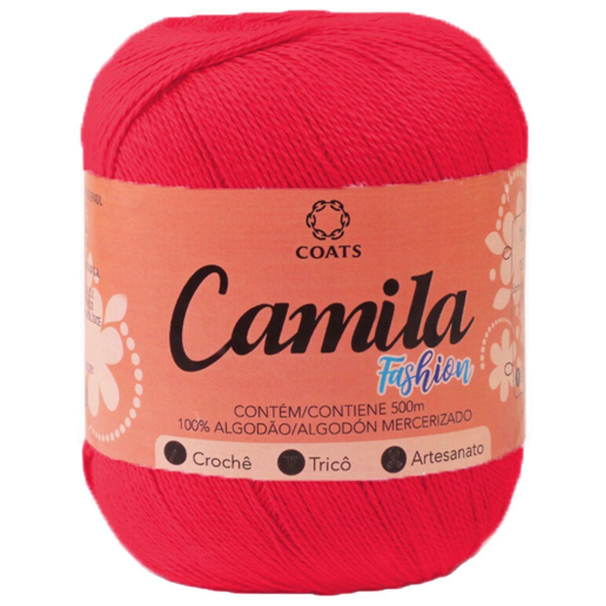 Linha Camila Fashion 500m com 150g em Algodão - Palácio da Arte