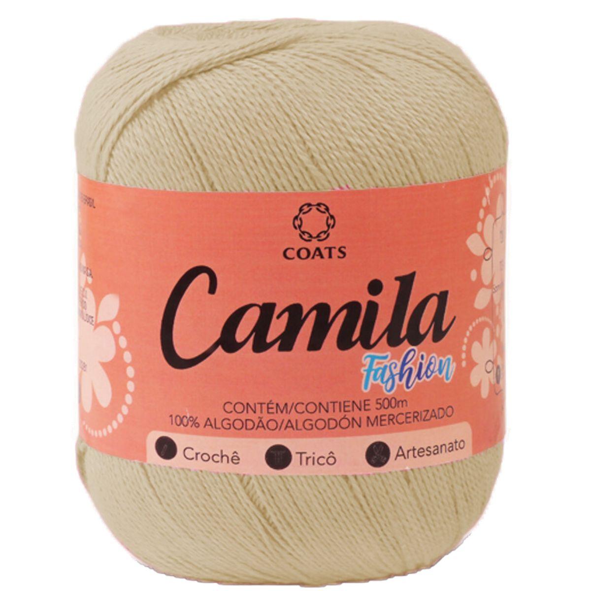 Linha Camila Fashion 500m com 150g em Algodão - Palácio da Arte