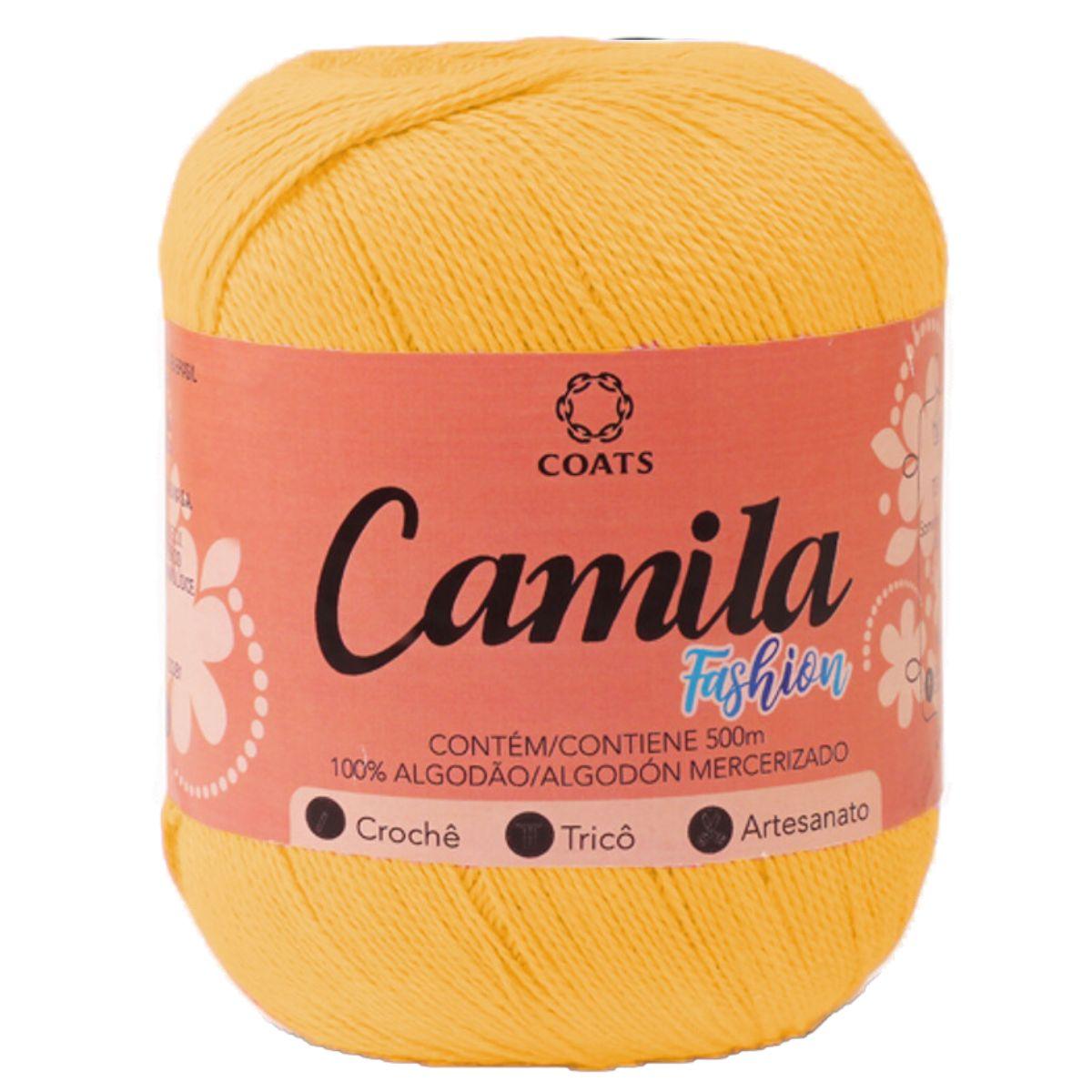 Linha Camila Fashion 500m com 150g em Algodão - Palácio da Arte
