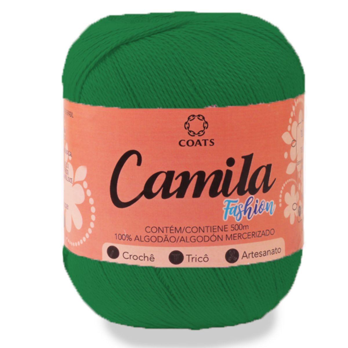 Linha Camila Fashion 500m com 150g em Algodão - Palácio da Arte