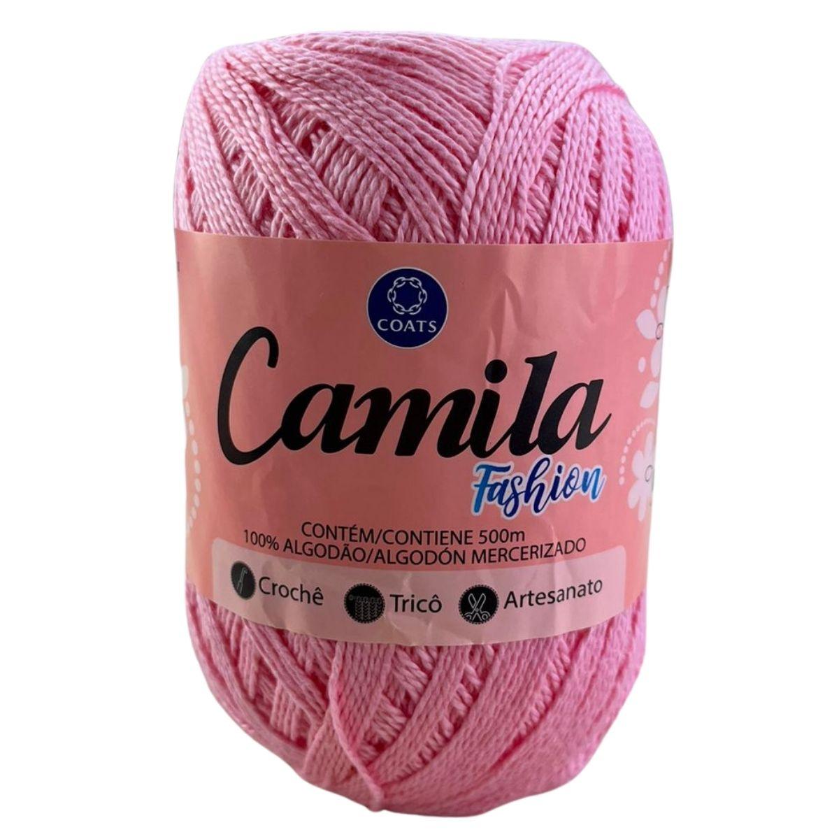 Linha Camila Fashion 500m com 150g em Algodão - Palácio da Arte