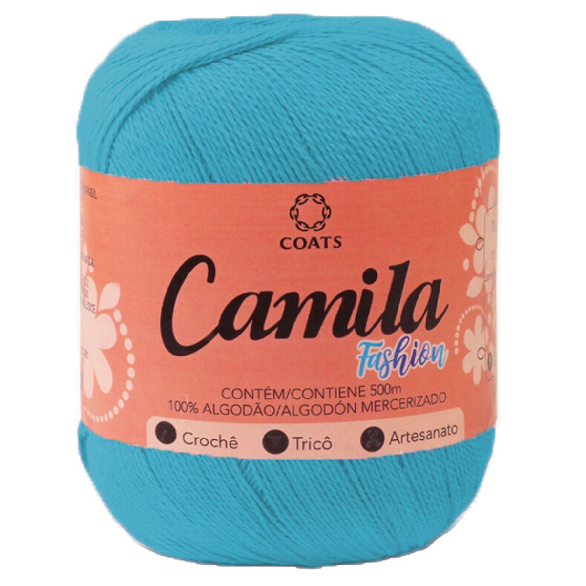 Linha Camila Fashion 500m com 150g em Algodão - Palácio da Arte