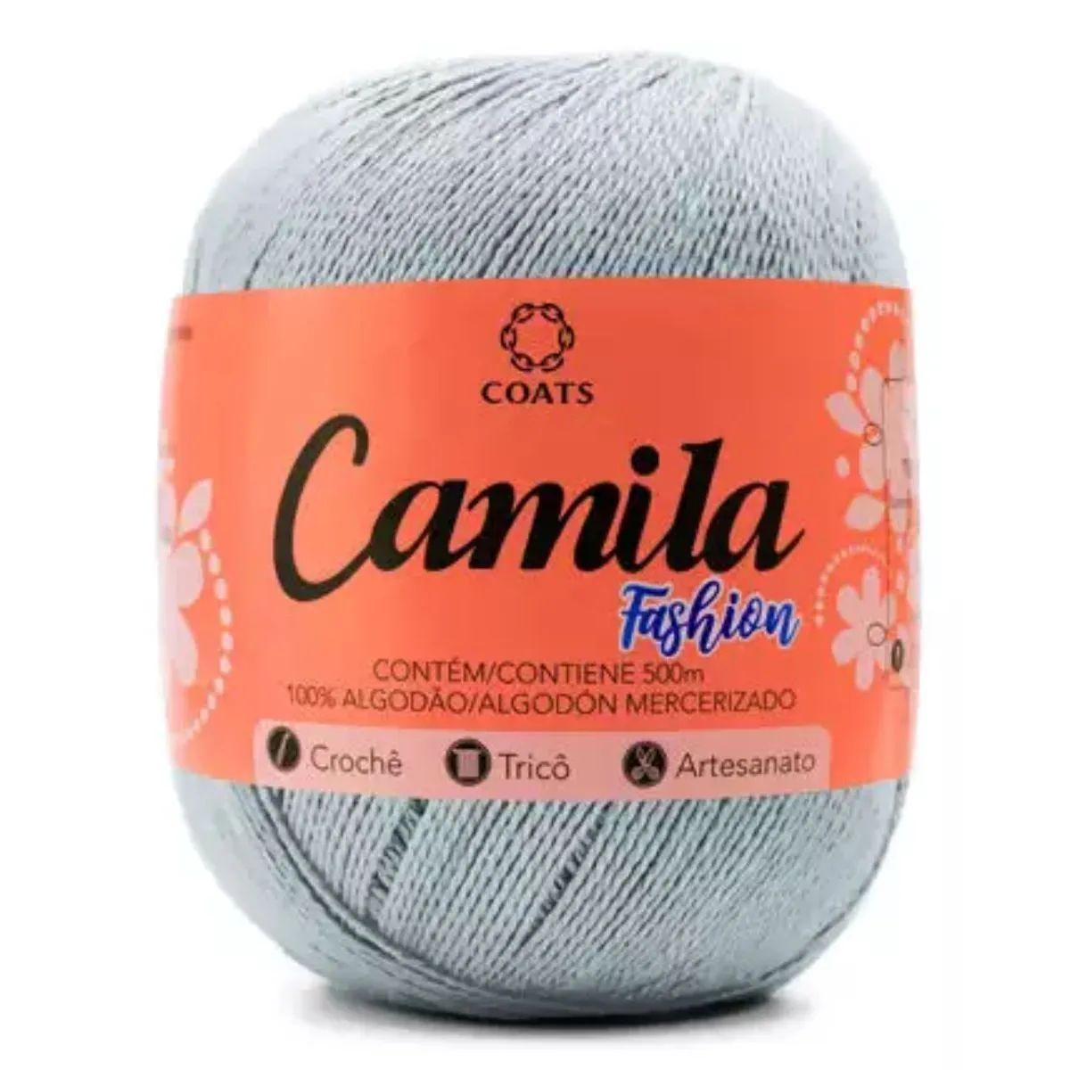 Linha Camila Fashion 500m com 150g em Algodão - Palácio da Arte