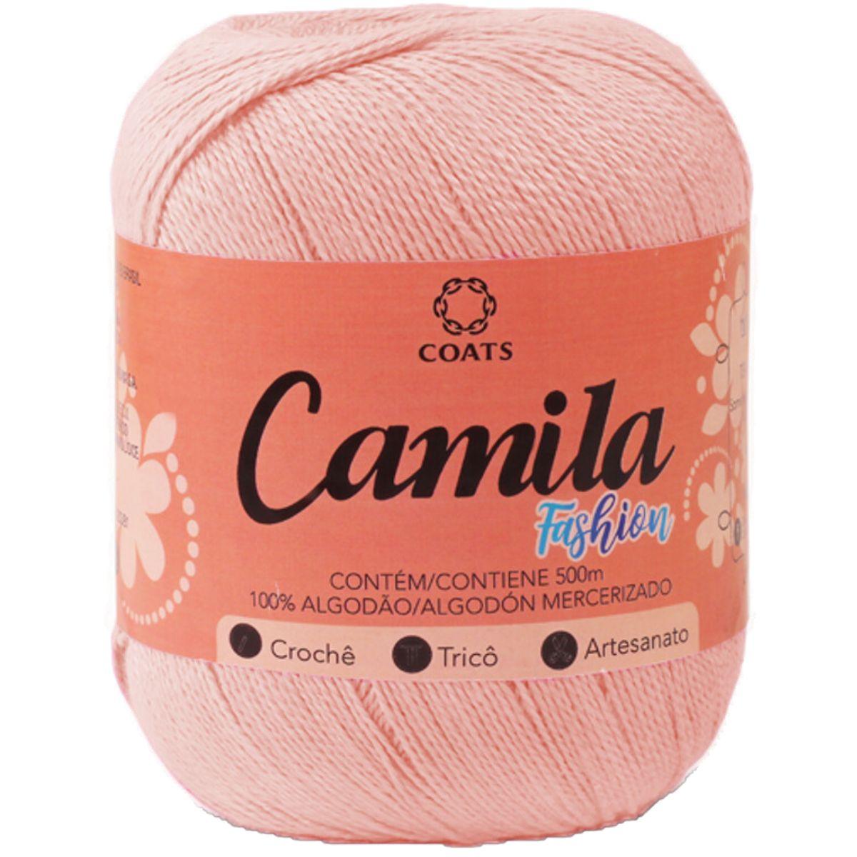 Linha Camila Fashion 500m com 150g em Algodão - Palácio da Arte