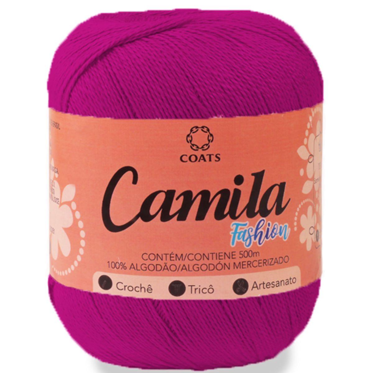 Linha Camila Fashion 500m com 150g em Algodão - Palácio da Arte