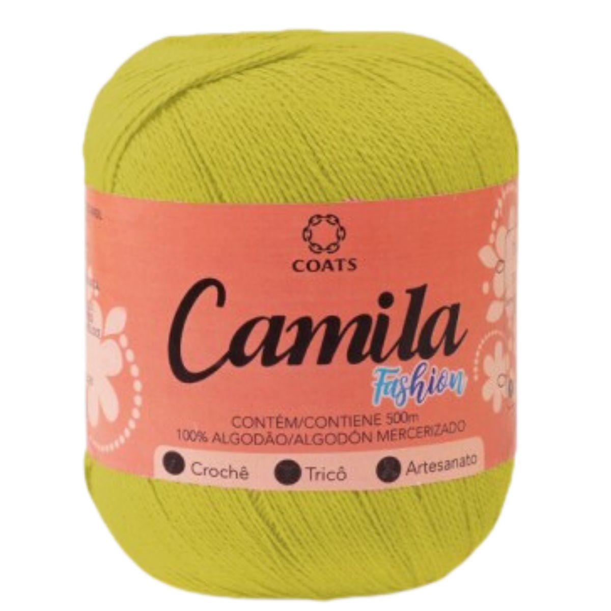 Linha Camila Fashion 500m com 150g em Algodão - Palácio da Arte