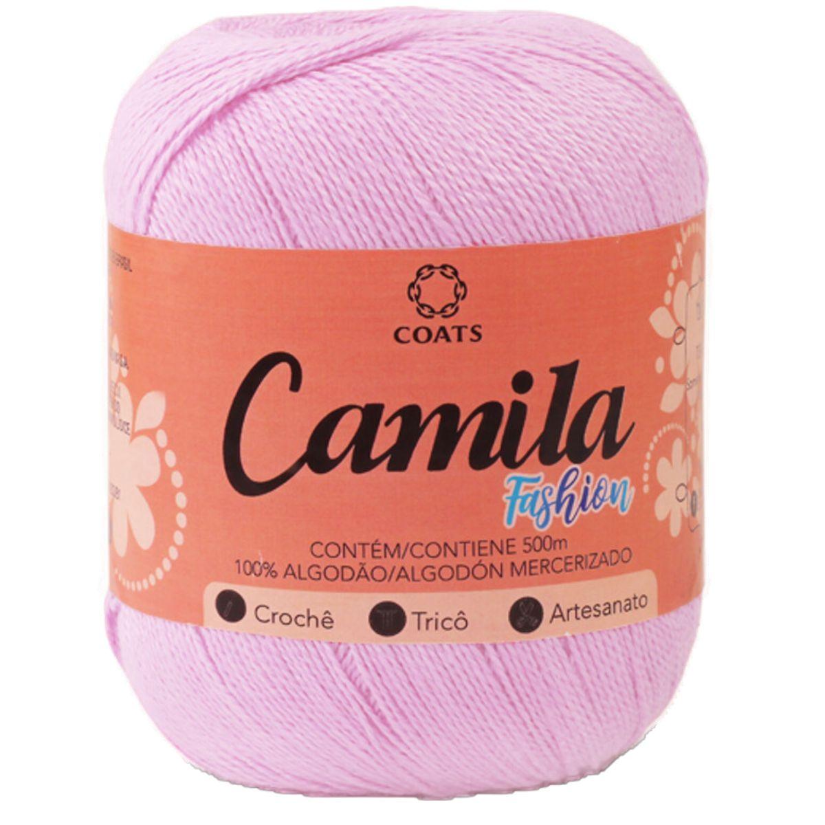 Linha Camila Fashion 500m com 150g em Algodão - Palácio da Arte