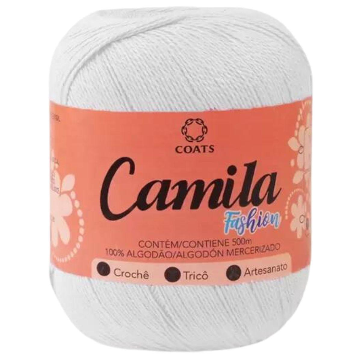 Linha Camila Fashion 500m com 150g em Algodão - Palácio da Arte