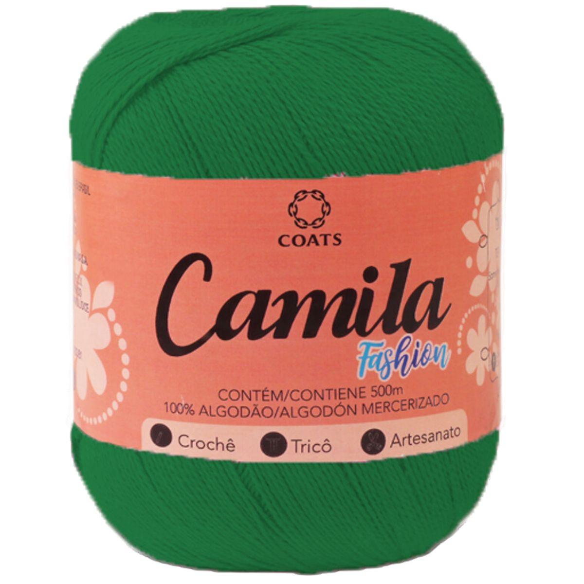 Linha Camila Fashion 500m com 150g em Algodão - Palácio da Arte