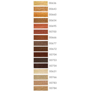 Linha de Costura Cadena Tons de Marrom 91,4 metros - Palácio da Arte