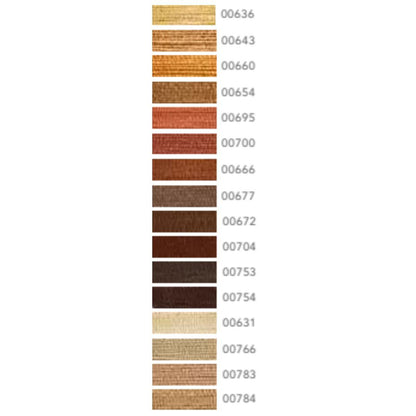 Linha de Costura Cadena Tons de Marrom 91,4 metros - Palácio da Arte