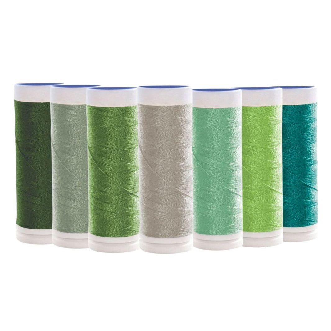 Linha de Costura Cadena Tons de Verde 91,4 metros - Palácio da Arte