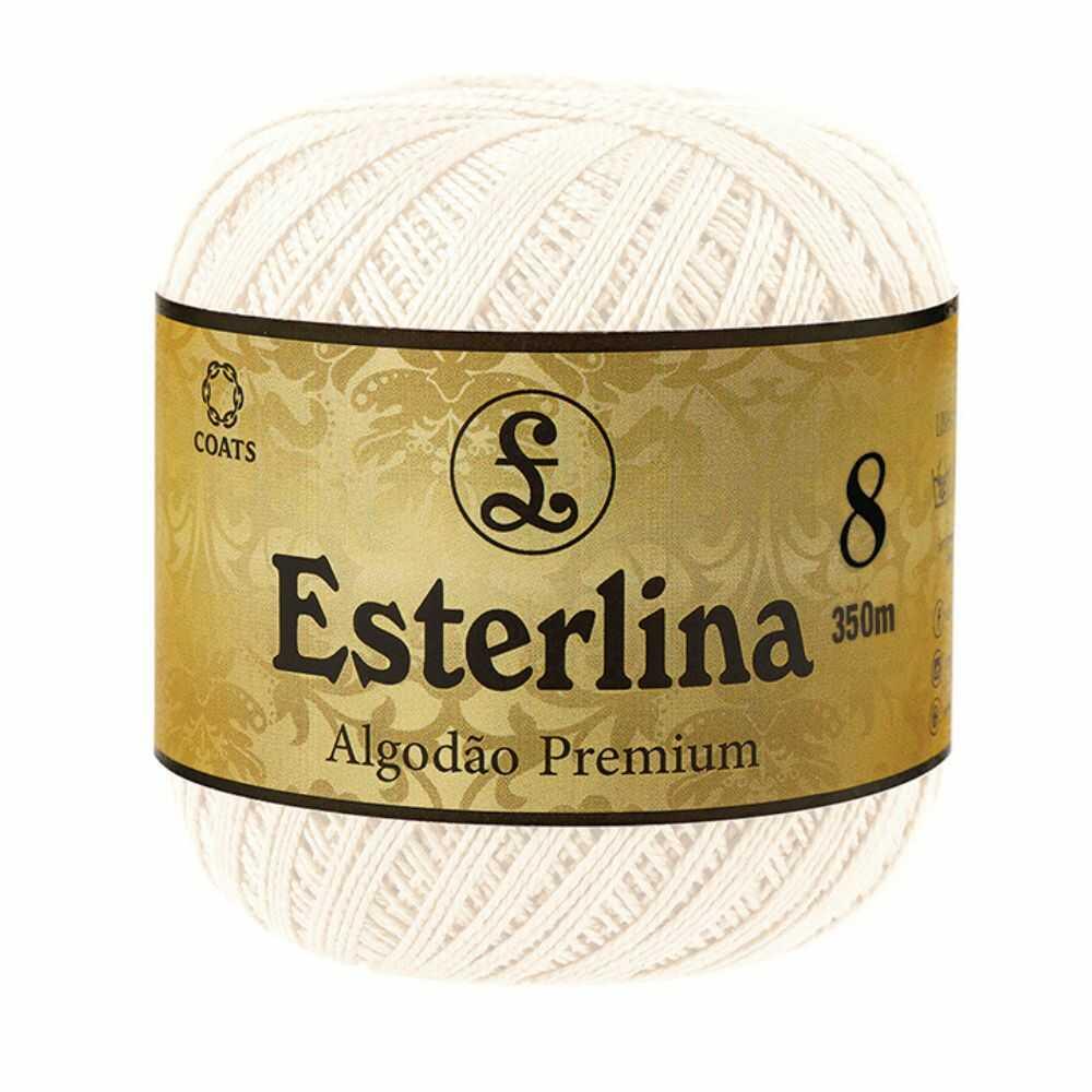 Linha Esterlina 08 Algodão Premium 350 metros - Palácio da Arte
