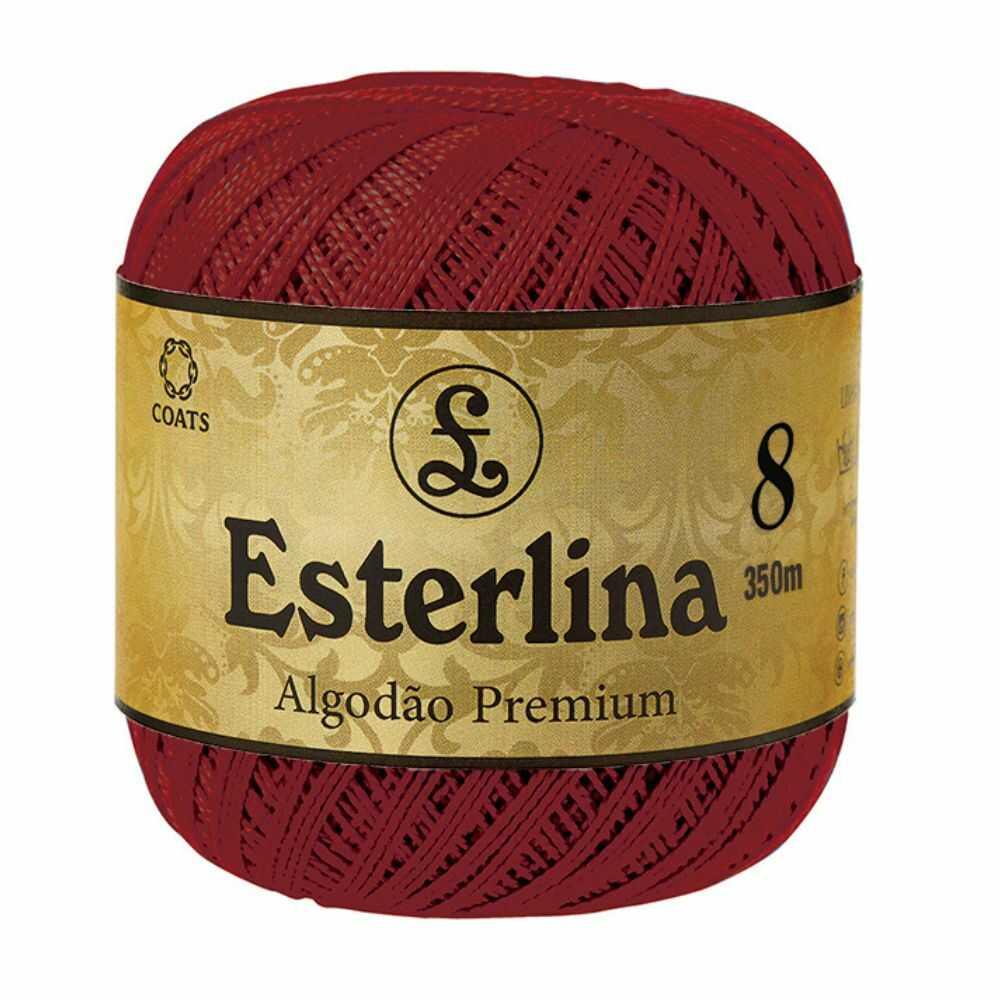 Linha Esterlina 08 Algodão Premium 350 metros - Palácio da Arte