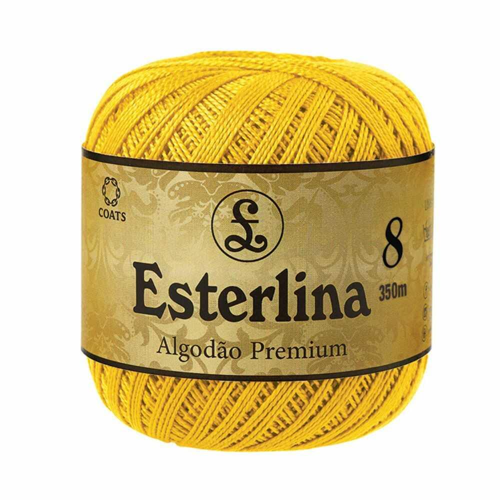 Linha Esterlina 08 Algodão Premium 350 metros - Palácio da Arte
