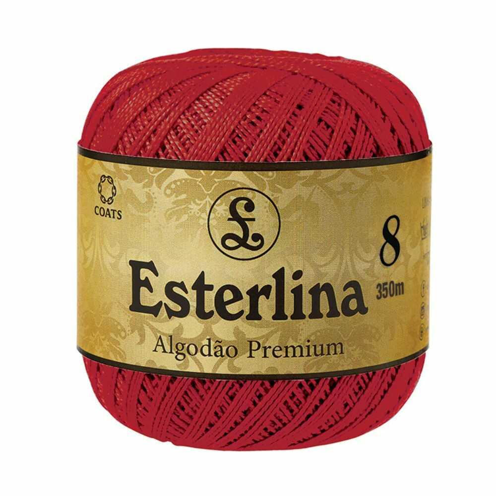 Linha Esterlina 08 Algodão Premium 350 metros - Palácio da Arte