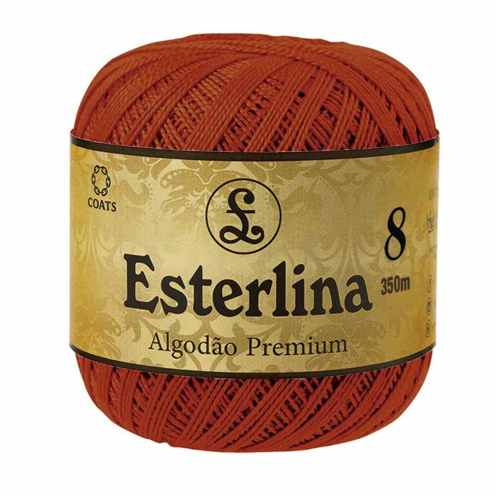 Linha Esterlina 08 Algodão Premium 350 metros - Palácio da Arte