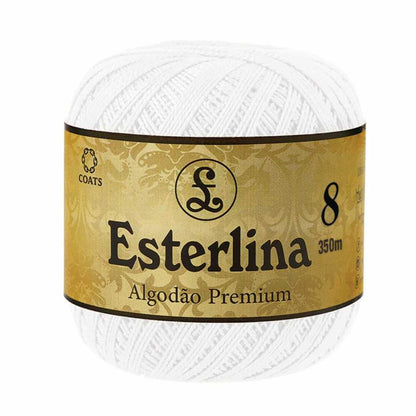Linha Esterlina 08 Algodão Premium 350 metros - Palácio da Arte