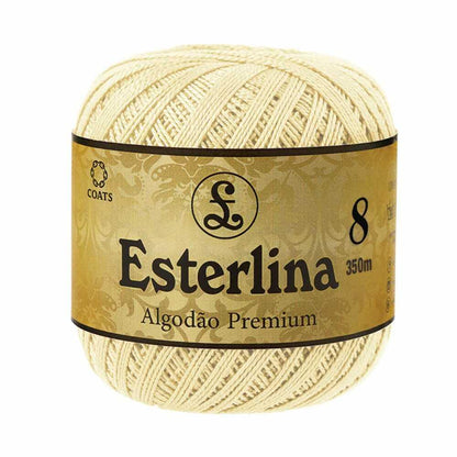 Linha Esterlina 08 Algodão Premium 350 metros - Palácio da Arte