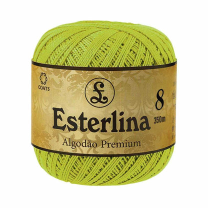 Linha Esterlina 08 Algodão Premium 350 metros - Palácio da Arte