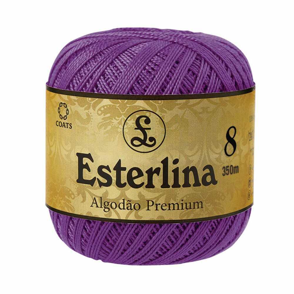 Linha Esterlina 08 Algodão Premium 350 metros - Palácio da Arte