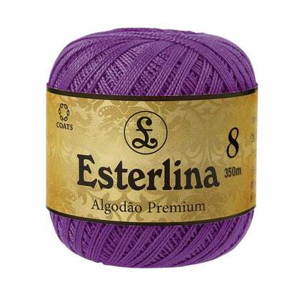 Linha Esterlina 08 Algodão Premium 350 metros - Palácio da Arte