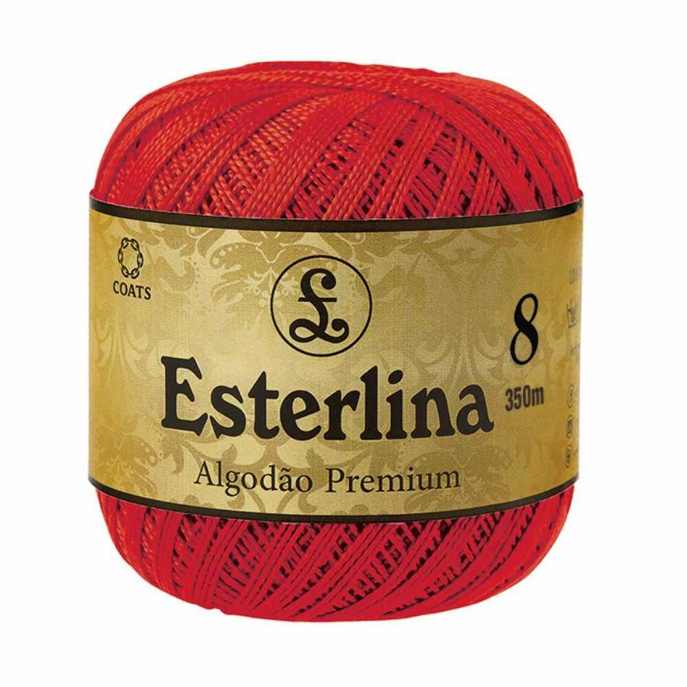 Linha Esterlina 08 Algodão Premium 350 metros - Palácio da Arte