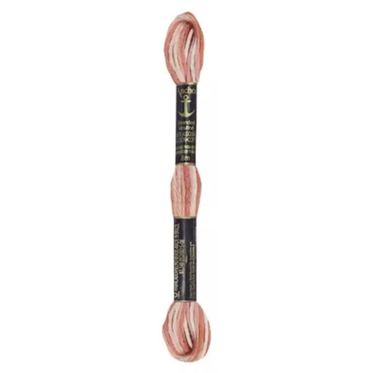 Linha Meada Bordado Anchor Mouline 8 Metros Tons de Rosa - Palácio da Arte