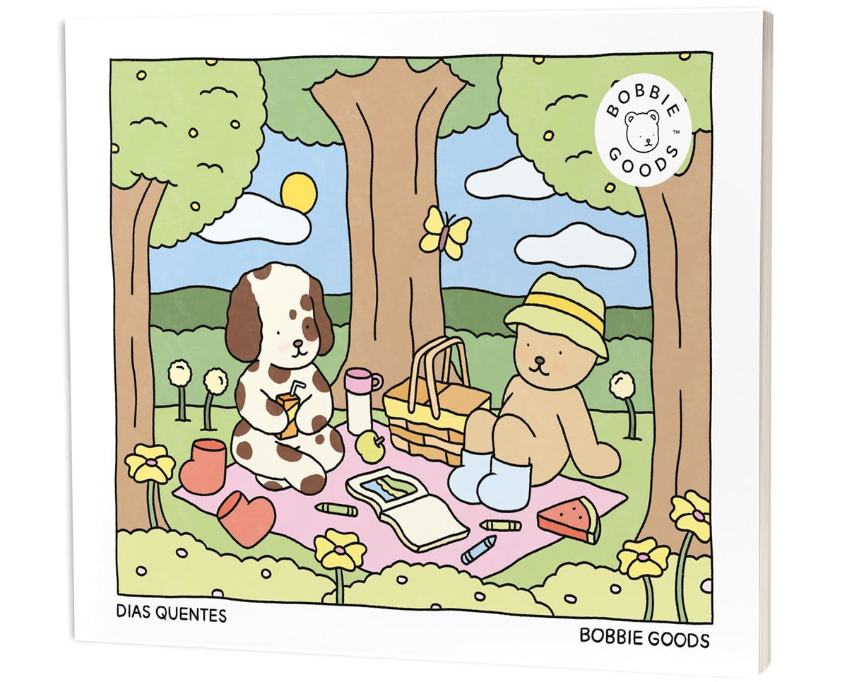 Livro de Colorir Bobbie Goods Dias Quentes Oficial - Palácio da Arte