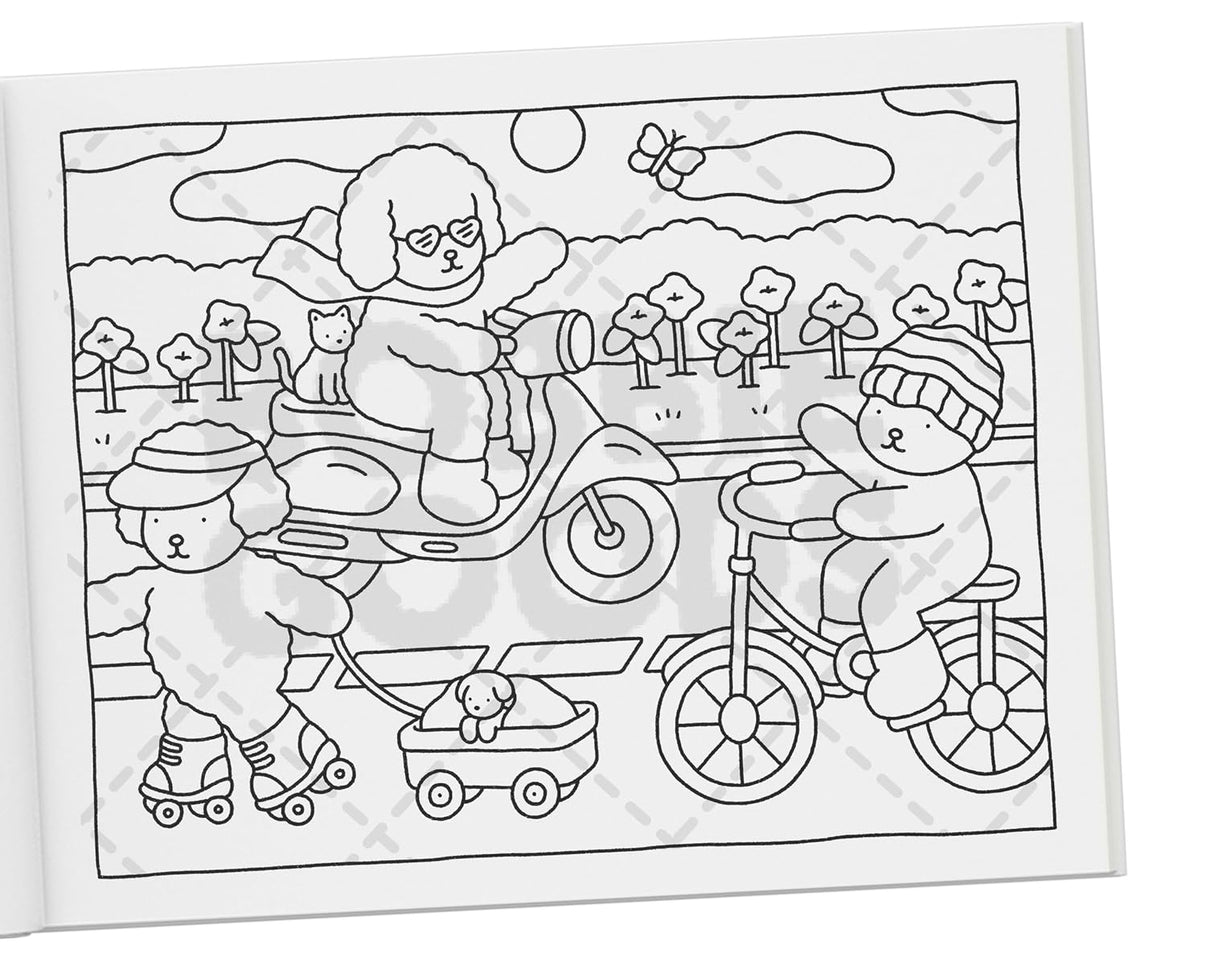 Livro de Colorir Bobbie Goods Do Dia para a Noite Oficial - Palácio da Arte